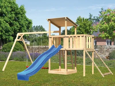 Spielturm Anna naturbelassen mit Varianten Produktbild #1