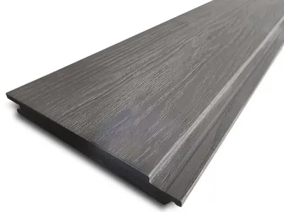 ArmorBoard Fassadenprofil Dark Truffel Co-extrudierte Holzstruktur-Oberfläche Produktbild #1