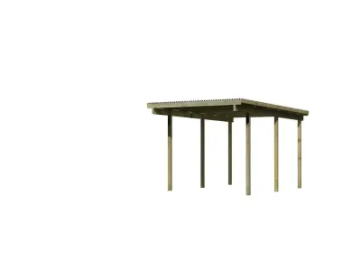 Carport Einzelcarport 1 ECO Produktbild #2