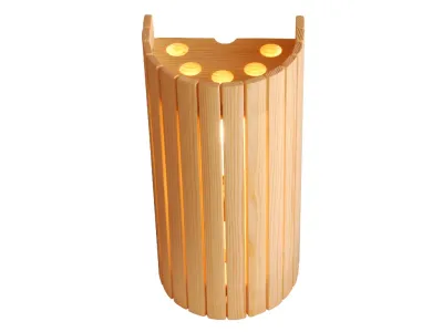 Saunaleuchte Sparset Nadelholz Produktbild #1