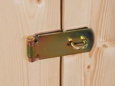 Gartenhaus SET Retola 2 19 mm naturbelassen, inkl. Anbauschrank Produktbild #9