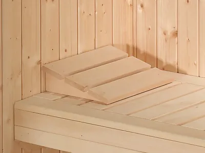 Sauna Systemsauna SPARSET 1 Varberg 3 mit graphit Glastür inkl. Saunaofen Produktbild #7