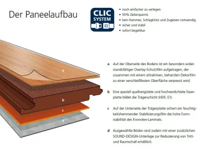 Laminat Trend Oak Nature D3125 Advanced Base Landhausdiele Produktbild #4
