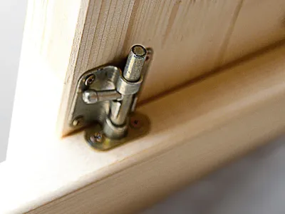 Gartenhaus Blockbohlenhaus CA2981 28 mm naturbelassen Produktbild #15