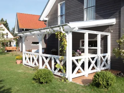 Terrassenüberdachung Andria weiß Produktbild #14