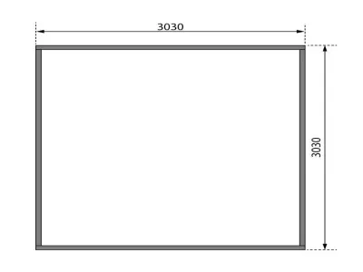 Gartenhaus Radeburg 1 40 mm naturbelassen Produktbild #10