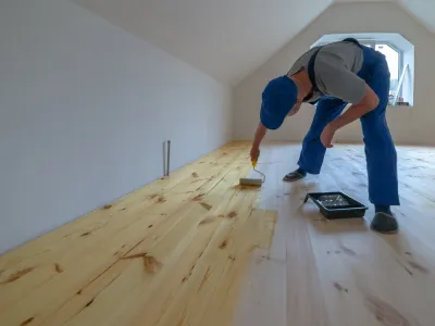 Massivholzdiele nordische Kiefer B-Sortierung naturbelassen Produktbild #5