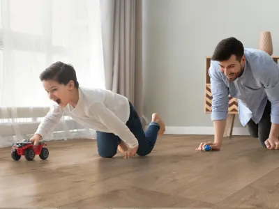 Laminat Trend XL Eiche braun grau Landhausdiele Produktbild #3