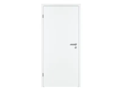 Zimmertür Weißlack RAL 9010 Rundkante Produktbild #5