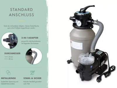 Sandfilteranlage Set klein Produktbild #4
