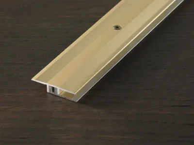 Übergangsprofil PROCOVER Designfloor Aluminium eloxiert Champagne Produktbild #1
