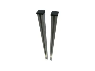 Aluminiumpfosten für Zaunserie Bali Produktbild #1