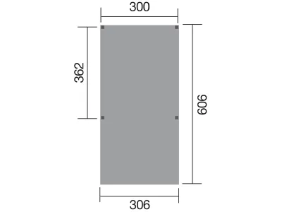 Carport Y-Einzelcarport 612 mit Stahldach Produktbild #3