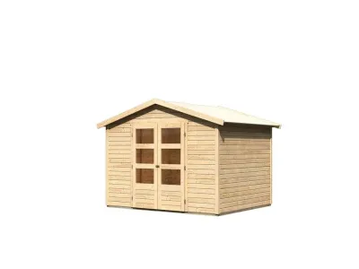 Gartenhaus Amberg 4 19 mm naturbelassen Produktbild #5