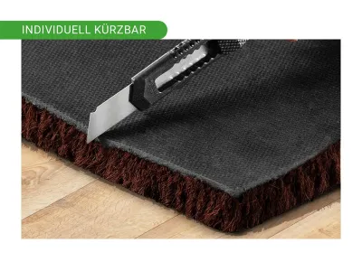 Kokosmatte Braun Fußmatte Fußabtreter Schmutzfangmatte Türmatte Fußabstreifer Produktbild #5