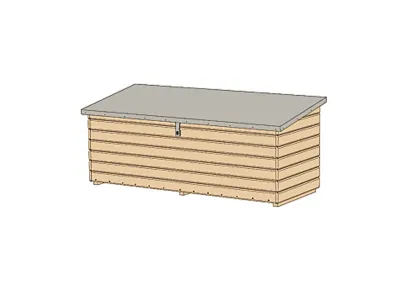 Garten--Terrassentruhe 360 Produktbild #4