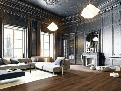 Korkboden Naturboden DESIGNTrend Eiche Rust Landhausdiele Produktbild #5
