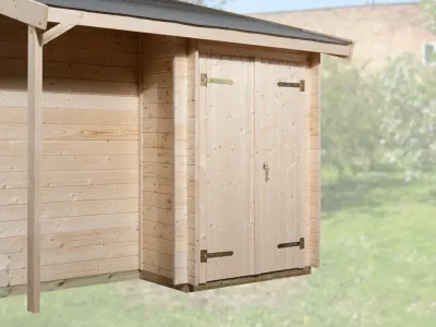 Anbauschrank inkl. Schleppdach Gr. 2 Produktbild #1