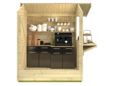 Marktstand - Verkaufsstand Comet A 16 mm naturbelassen Produktbild #4