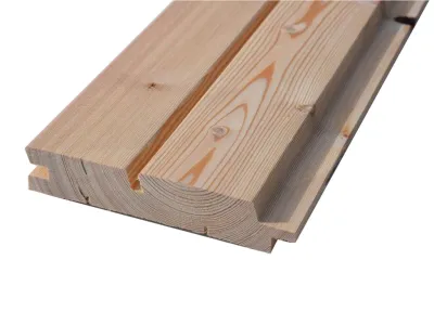 Fassade Doppelrhombusprofil Sibirische Lärche Produktbild #1