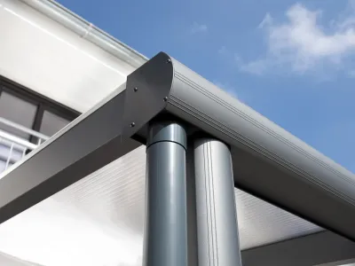 Terrassenüberdachung Genua Aluminium Produktbild #14