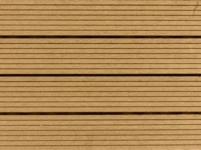 WPC-Fliese Teak geriffelt Produktbild #4