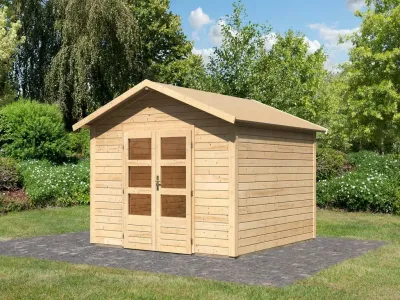 Gartenhaus Talkau 8 28 mm naturbelassen Produktbild #11