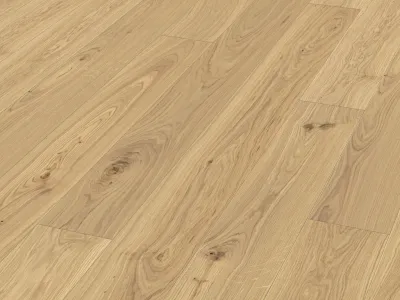 Parkett PD 400 Eiche lebhaft naturhell 9023 Landhausdiele Gebürstet Produktbild #1