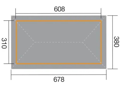 Gartenlaube Sparset Gartenoase 651 B Gr. 2 KDI Produktbild #3