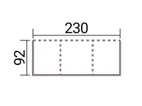 Mülltonnenbox Killarney 19mm Grüngrau/Anthrazit Produktbild #5