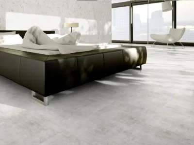 Korkboden Naturboden DESIGNTrend Concrete Pearl Steinoptik Fliese Produktbild #5