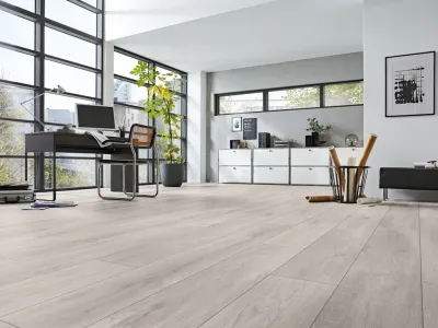Laminatboden Robusto Premium Eiche grau 4956 Landhausdiele Produktbild #5