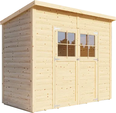 Gartenhaus Lenn 2 19 mm natur Produktbild #3