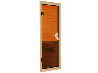 Sauna Systemsauna Taurin, inkl. 9 kW Ofen mit integrierter Steuerung Produktbild #7