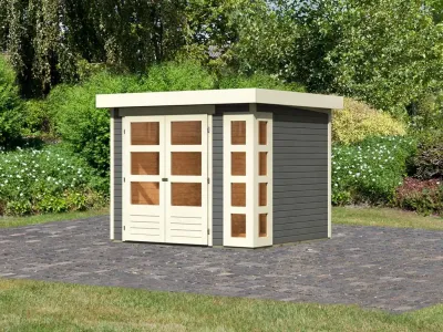 Gartenhaus Kerko 3 19 mm terragrau Produktbild #8