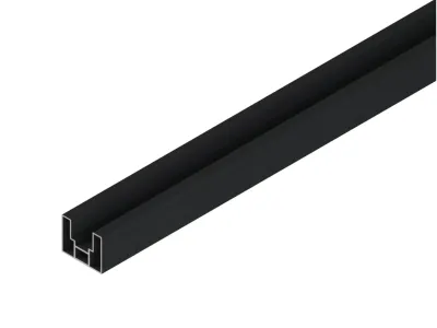 Sichtblende Trio Startprofil Alu Anthrazit Produktbild #1