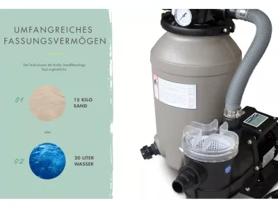 Holzpool Rechteck Pool 2 44 mm SPARSET Terrasse Front und Zubehöre Produktbild #10
