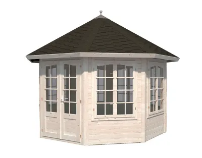 Pavillon Veronica 7 9,2 m² naturbelassen Produktbild #2