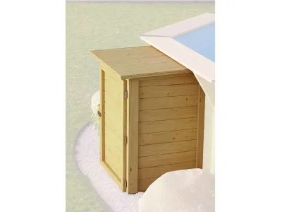 Holzpool Modell 5 38 mm KDI SPARSET inkl. Technikbox Produktbild #5