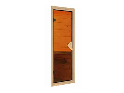 Elementsauna 68 mm Celine 4 SPARSET inkl. 6,8 kW Saunaofen Glow und ext. Steuerung Produktbild #5