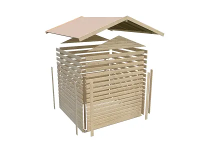 Gartenhaus Dahme 0 ECO standard Produktbild #3