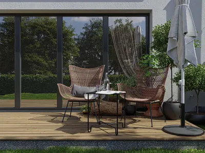 Terrassendiele Kiefer glatt Produktbild #3