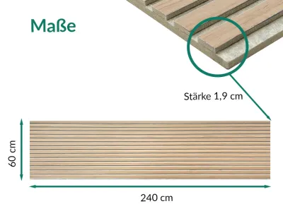 Akustikpaneele AURA Core Oiled Oak Produktbild #6
