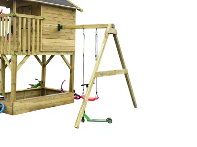 Doppelschaukelanbau Doppelschaukel-Modul KDI für Prestige Garden Stelzenhäuser Produktbild #3