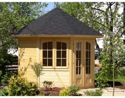 Pavillon Veronica 2 6,7 m² naturbelassen Produktbild #1