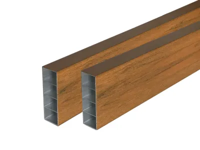 Sonnenbrecher WPC Beschattungsprofil Co extrudiert Produktbild #3