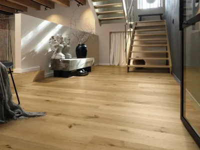 Parkett PD 400 Eiche authentic pure 9004 Landhausdiele Gebürstet Produktbild #2