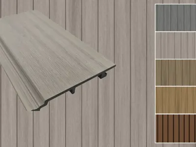 WPC Wandverkleidung Standard Beige coextrudiert Produktbild #7