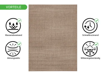 In- & Outdoorteppich Essenza in v. Farben & Größen Produktbild #5