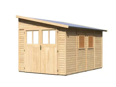 Gerätehaus Anlehnhaus Bomlitz 4 19 mm naturbelassen Produktbild #10